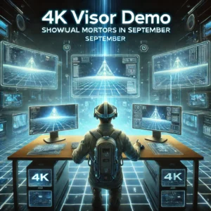 Immersedが4Kビザー公開デモを9月に実施、新時代の仮想モニター体験へ