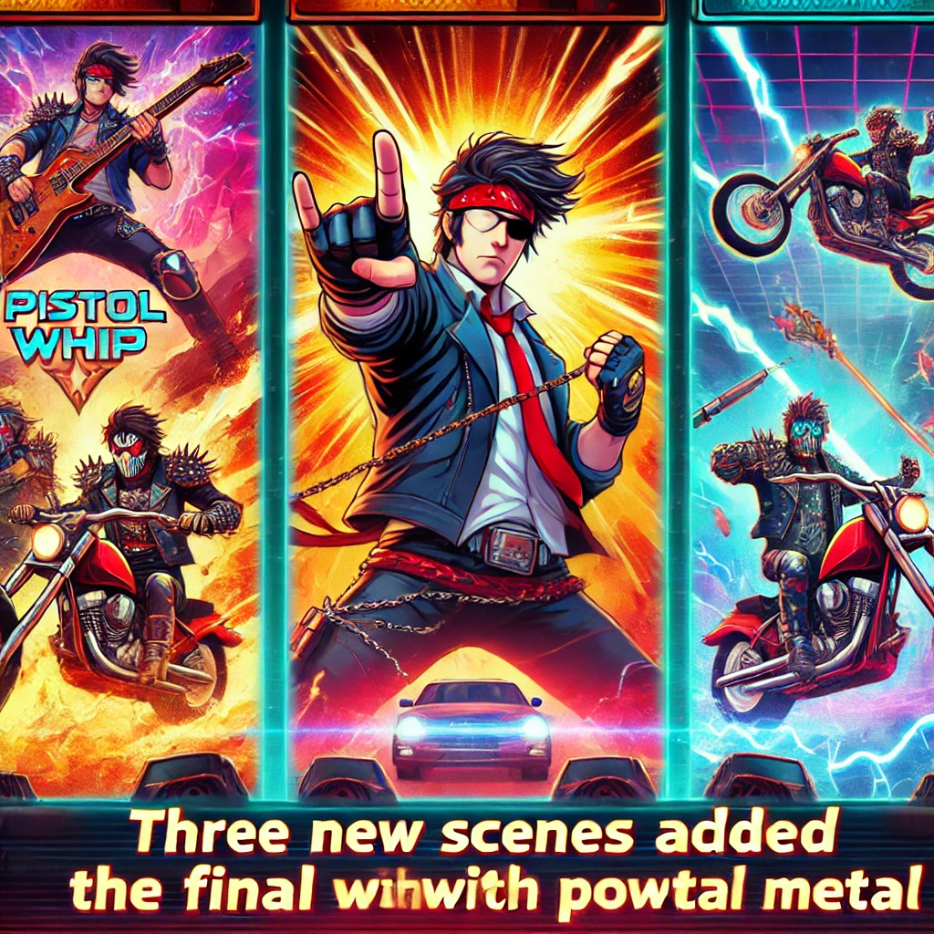 "Pistol Whip、最終アップデートでパワーメタルシーン3つ追加へ！" - innovaTopia - （イノベトピア）