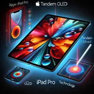 Appleの新型iPad Pro、画期的「Tandem OLED」で表示品質革新