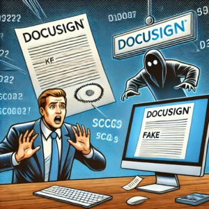 偽DocuSignテンプレートで企業情報を盗む詐欺が急増、警戒呼びかけ