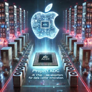 Apple、独自AIチップ開発でデータセンター革新へ – 「Project ACDC」進行中