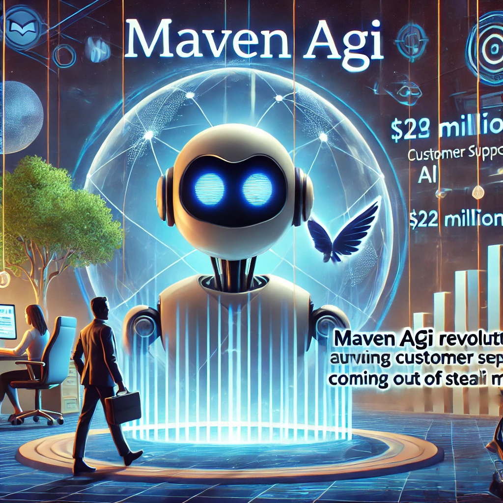 Maven AGIが顧客サポート革新へ、2800万ドル調達でステルス解除 - innovaTopia - （イノベトピア）