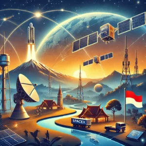 SpaceXのStarlink、インドネシアで遠隔地のインターネット革新を牽引