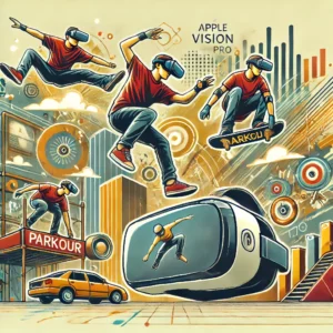 Apple Vision Proが展開するパルクールの世界: 新エピソード「Parkour」公開