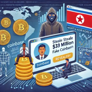 インド人詐欺師がCoinbase偽サイトで3700万ドル盗む、北朝鮮のサイバー攻撃も発覚