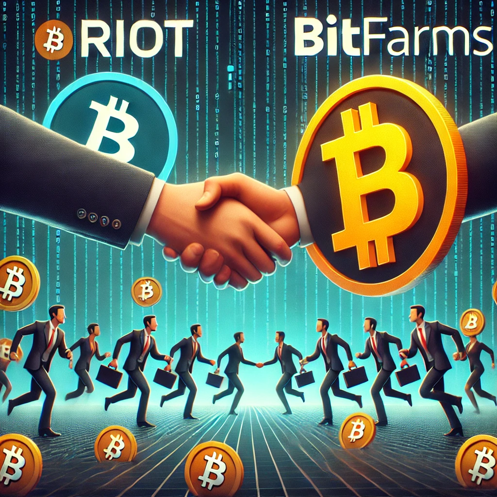 ビットコインマイニング大手、RiotがBitfarms買収を画策、業界再編の可能性 - innovaTopia - （イノベトピア）