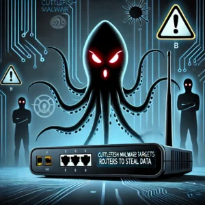 “Cuttlefishマルウェア、ルーターを標的にデータ盗難”