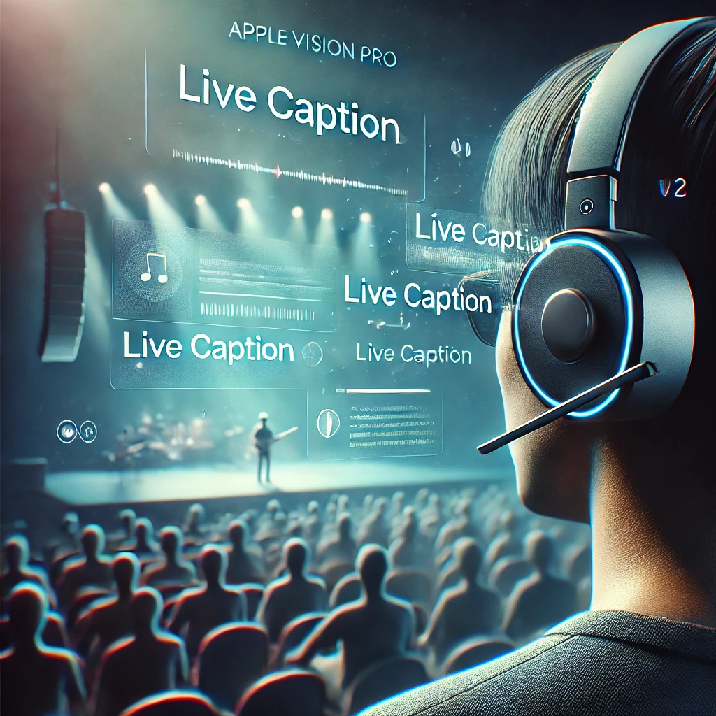 Apple Vision Pro、聴覚障害者向けライブキャプション機能を導入！ - innovaTopia - （イノベトピア）