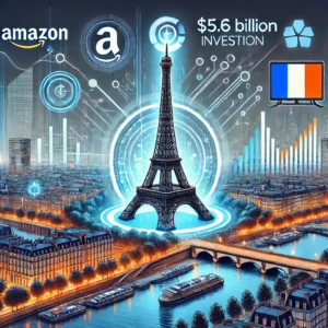 巨額投資でフランスがテクノロジーの中心地へ、AmazonとMicrosoftが56億ドル注入