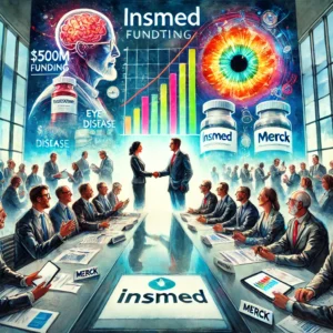医薬業界に躍動、Insmedが5億ドル調達、Merckが眼疾患市場で大型買収