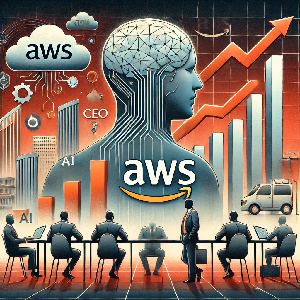 AWS、AI競争で後れを取る: 成長減速と市場シェア低下の中でCEO交代 - innovaTopia - （イノベトピア）