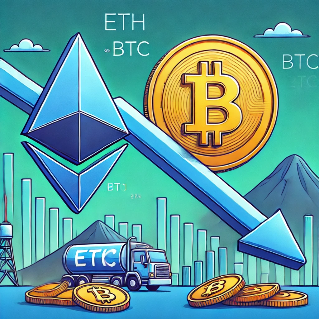 ETH対BTC比率、2021年4月以来の最低値へ - イーサリアムの挑戦が続く - innovaTopia - （イノベトピア）