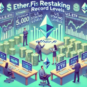 Ether.fiの再ステーキングが米国ETF承認期待で記録的高水準に