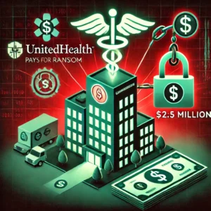 UnitedHealth子会社、2200万ドルの身代金支払いで露呈したサイバーセキュリティの危機