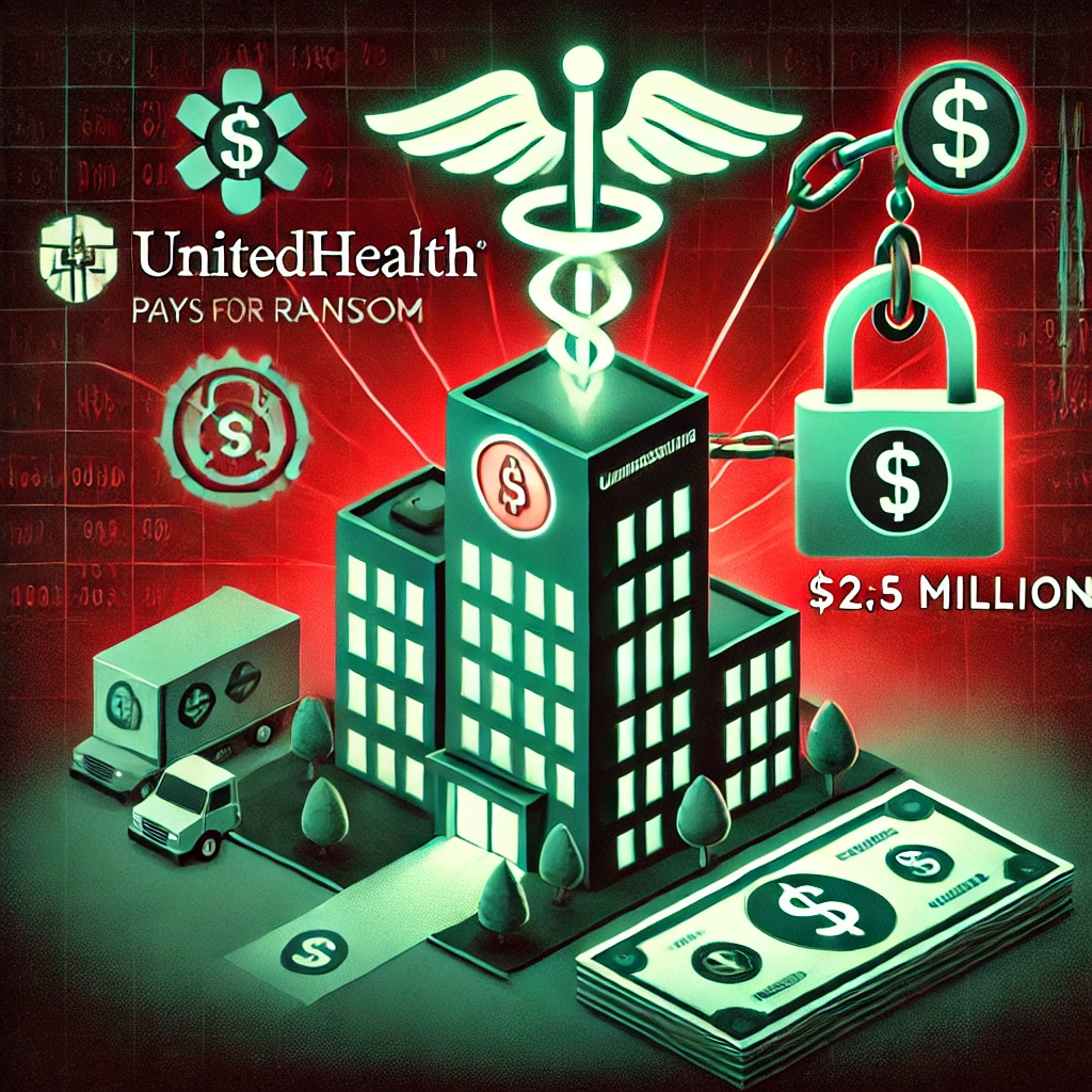 UnitedHealth子会社、2200万ドルの身代金支払いで露呈したサイバーセキュリティの危機 - innovaTopia - （イノベトピア）