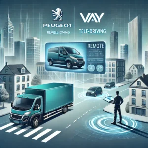 プジョーとVay、遠隔操作「テレドライビング」技術で物流革新へ