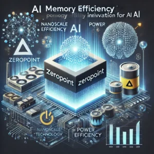 スウェーデン発、メモリ効率革新！ZeroPointがナノ秒圧縮技術でAI電力消費を削減