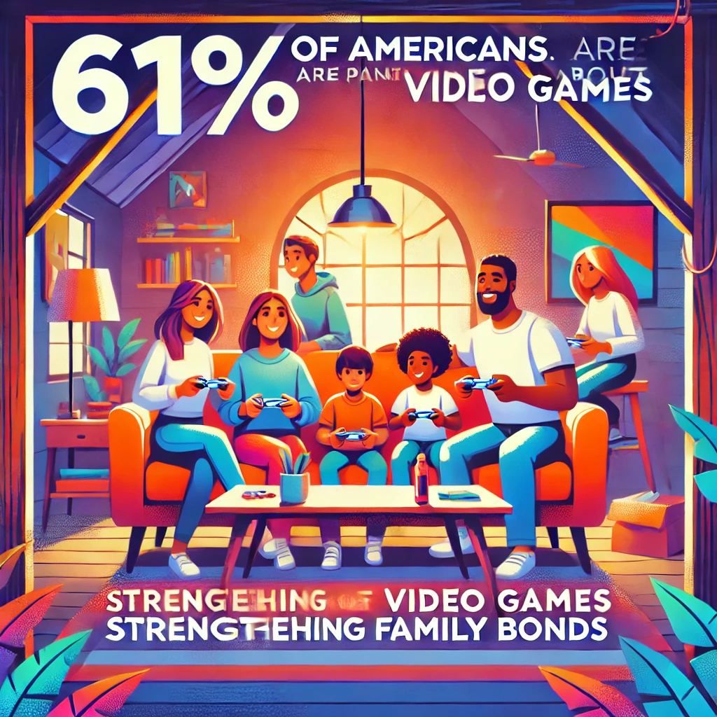 アメリカの61%、約1億9060万人がビデオゲームに夢中！家族絆も強化 - innovaTopia - （イノベトピア）