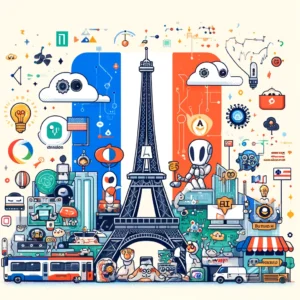 フランス、AI分野で世界リーダーを目指す：米大手との連携強化