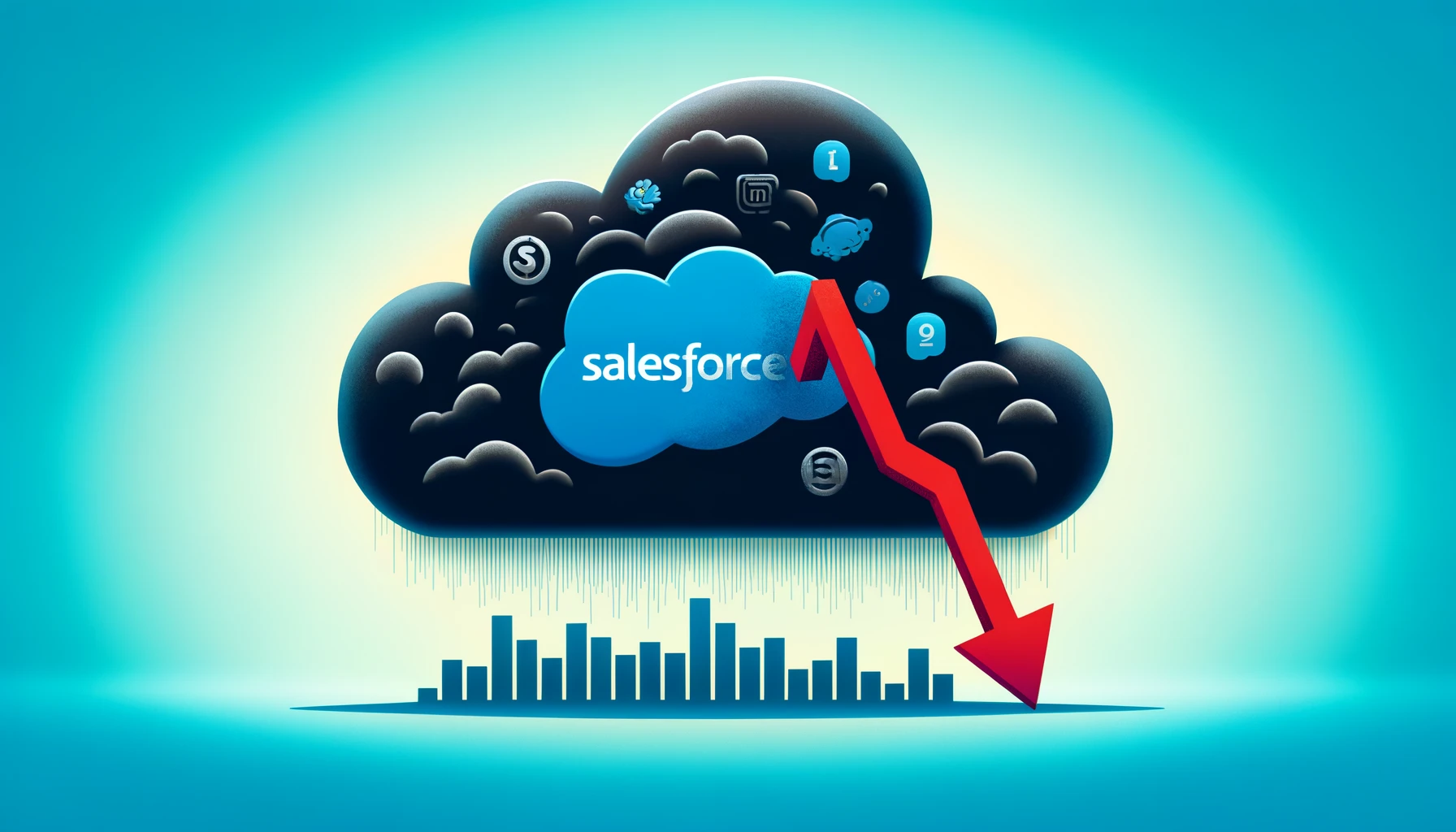 ソフトウェア株急落、Salesforceが記録的下降を引き起こす - innovaTopia - （イノベトピア）