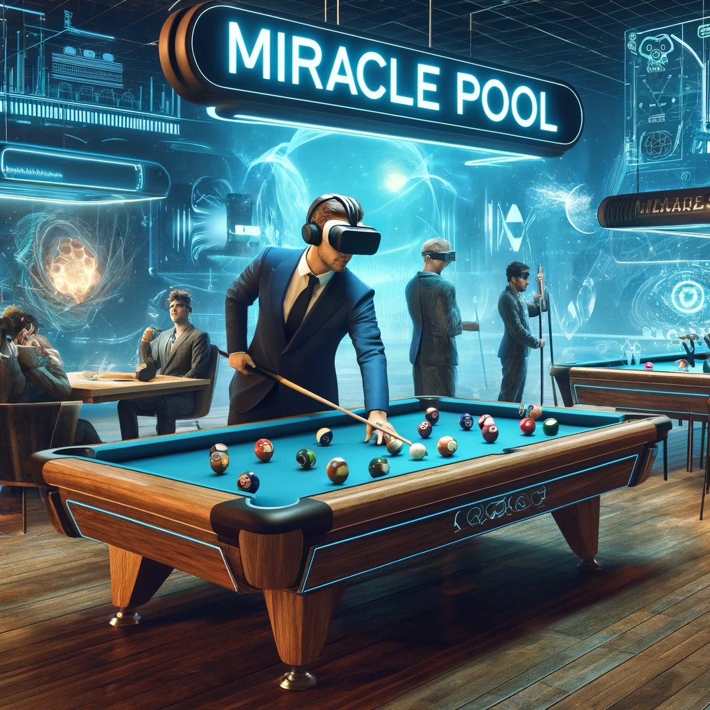 MiRacle Pool登場、ビリヤード体験を変革するミックスドリアリティゲーム - innovaTopia - （イノベトピア）