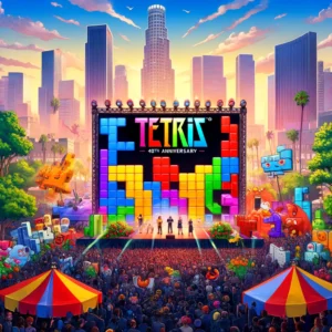 テトリス40周年：ロサンゼルスで盛大な記念パーティー、新プロジェクト発表も！