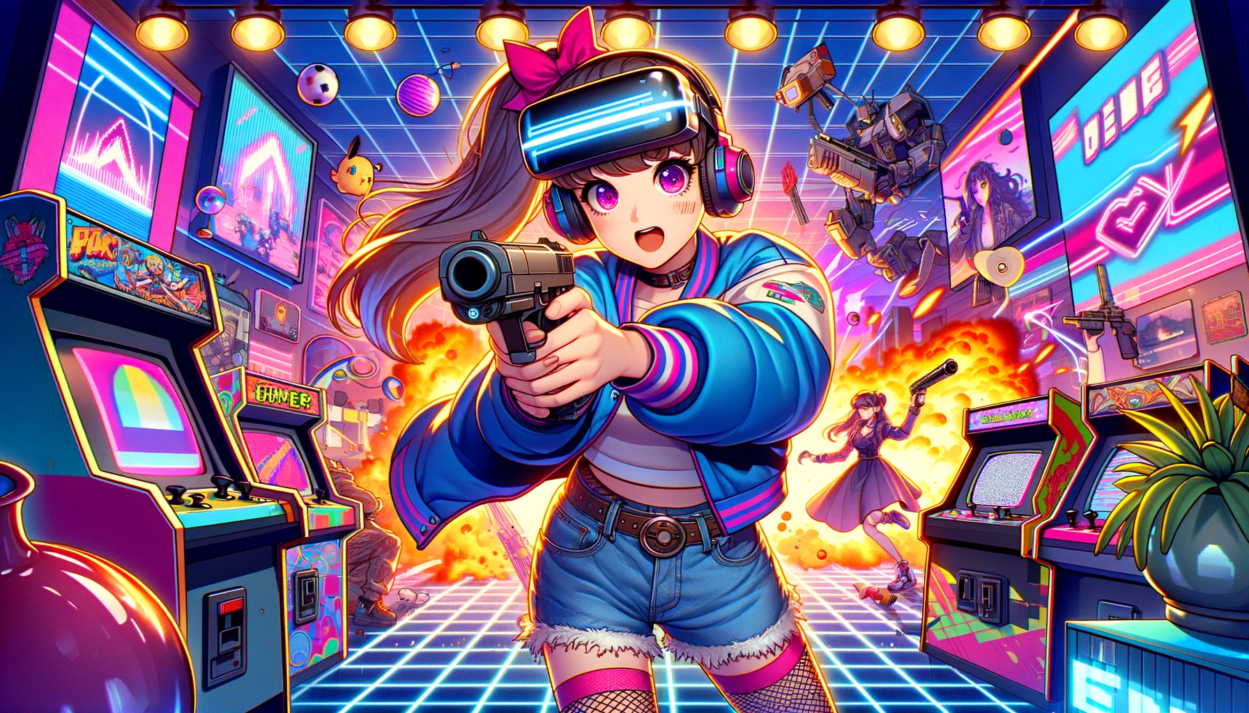 90年代風VRシューター「On Point」、QuestとPC向けに開発中！ - innovaTopia - （イノベトピア）