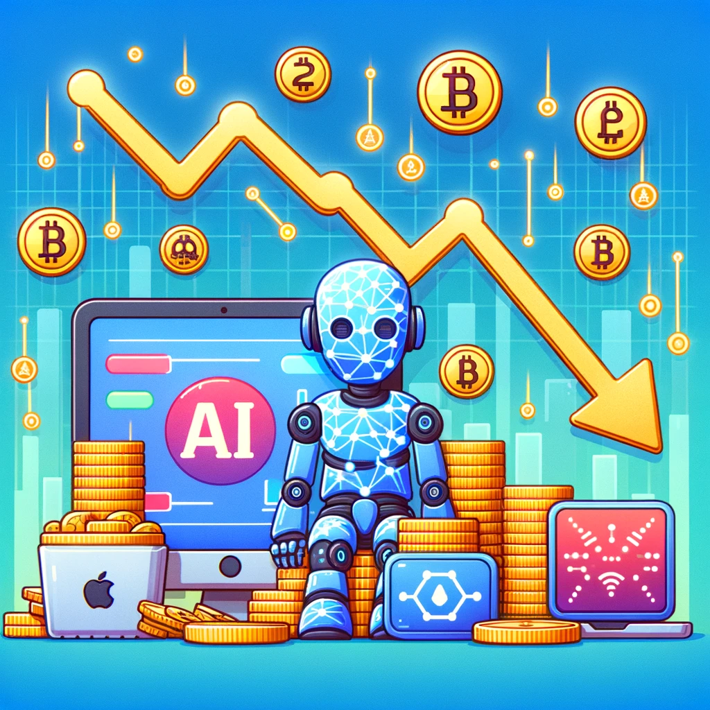 AppleのAI計画発表後、AI関連暗号通貨が価値を下げる - innovaTopia - （イノベトピア）