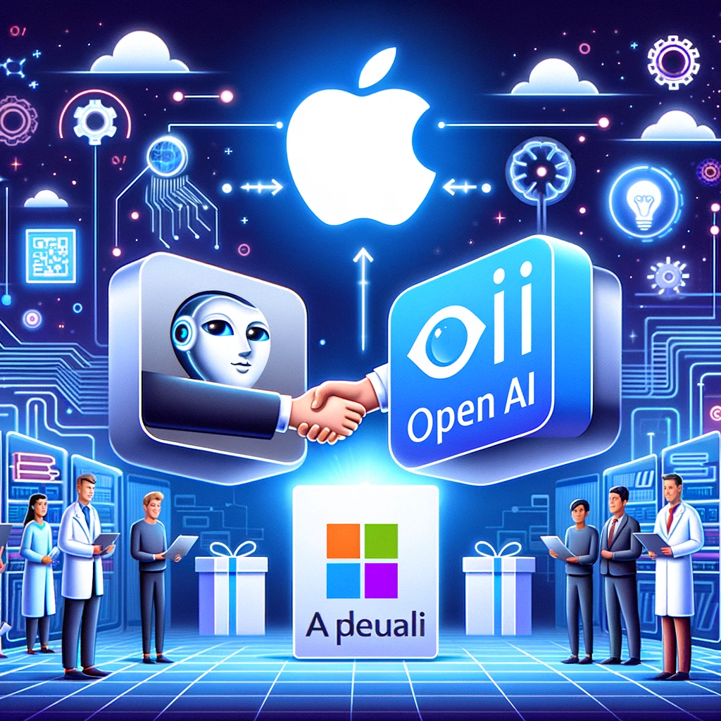 AppleとOpenAI、技術提携でAI機能強化へ – Microsoftも戦略調整に動く - innovaTopia - （イノベトピア）