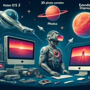 VisionOS 2アップデートでVision Proが進化、3D写真変換やMac拡張ディスプレイ強化へ