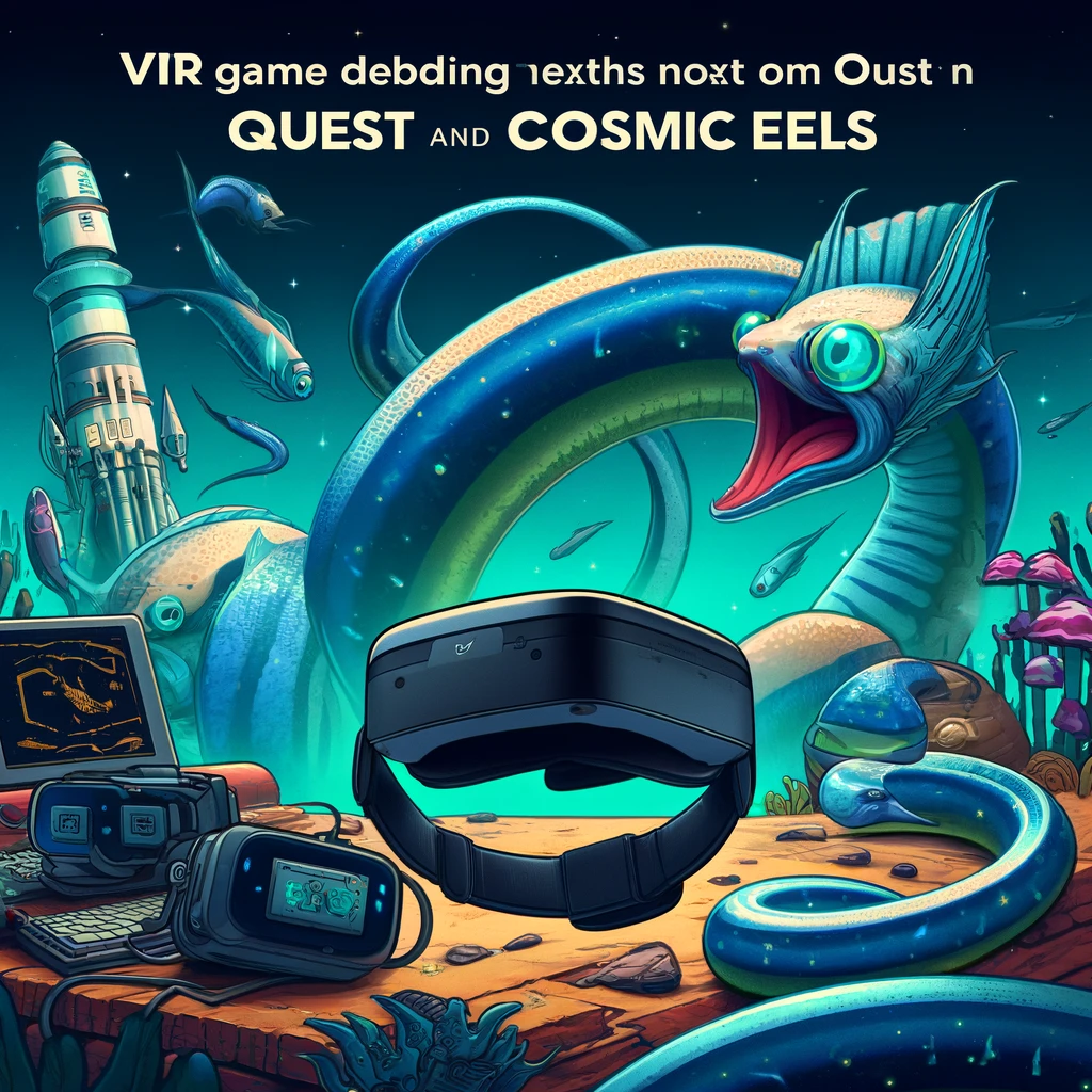 宇宙のウナギを操るVRゲーム「Thrasher」、来月QuestとApple Vision Proでデビュー！ - innovaTopia - （イノベトピア）