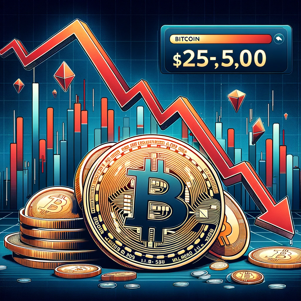 ビットコイン急落、市場緊張で250百万ドル清算発生 - innovaTopia - （イノベトピア）