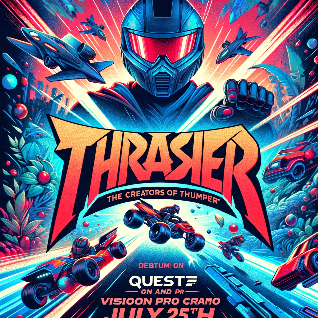 「Thumper」クリエイターの新作「Thrasher」、7月25日にQuestとVision Proでデビュー！ - innovaTopia - （イノベトピア）