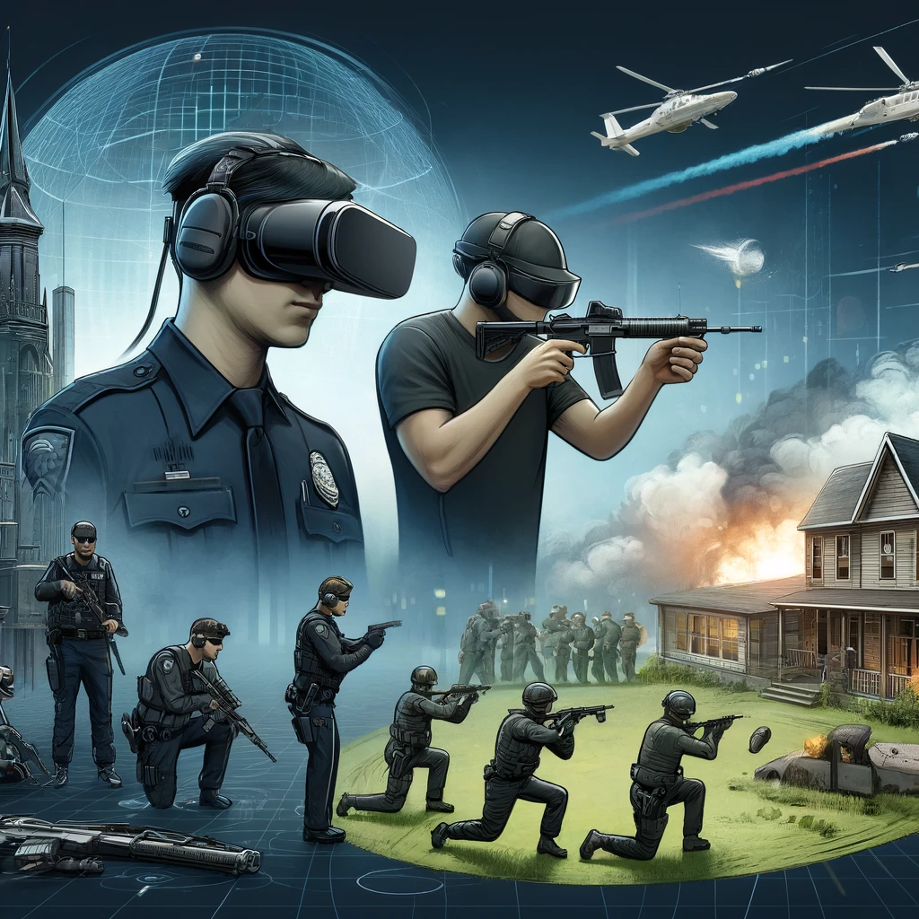 バーチャルリアリティが射撃訓練を革新、法執行機関と軍に新たな可能性を提示 - innovaTopia - （イノベトピア）