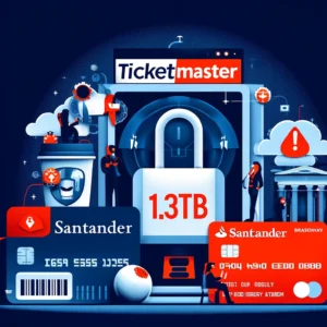 TicketmasterとSantander、1.3TBデータ盗難の衝撃：セキュリティ対策の見直し急務