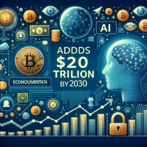 暗号通貨とAI、2030年までに経済に20兆ドルの追加を予測
