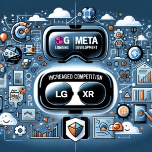 LGとMetaのXR開発提携、競争激化で計画変更か？