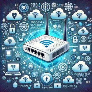 モデムのセキュリティ脆弱性が全デバイスを危険に晒す