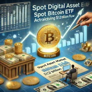 2024年デジタル資産市場、スポットビットコインETFが引き寄せる120億ドルの純流入