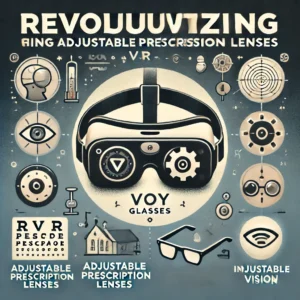 VR体験を変革、VOY Glassesが調整可能な処方レンズを提供