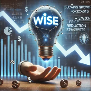 Wise株急落、成長予測の鈍化が影響 – 価格削減戦略が収益に圧力