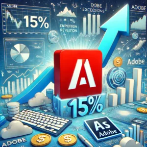 Adobe株価、市場予想を上回る収益報告で15%急騰！