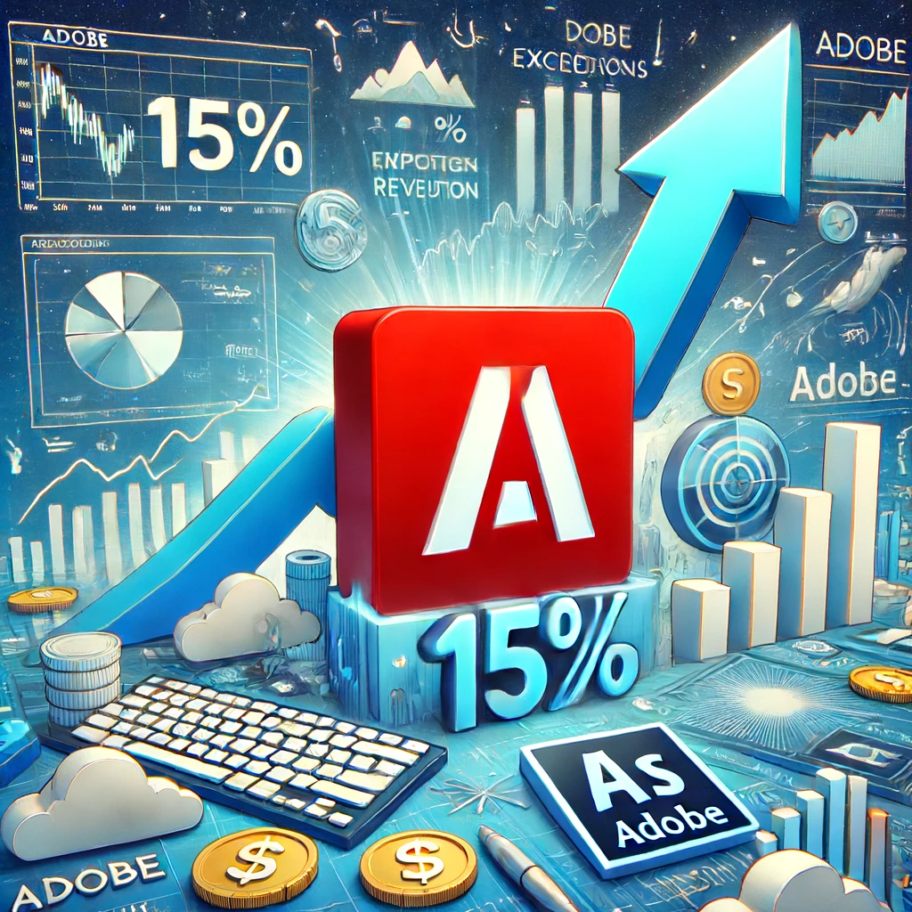 Adobe株価、市場予想を上回る収益報告で15%急騰！ - innovaTopia - （イノベトピア）