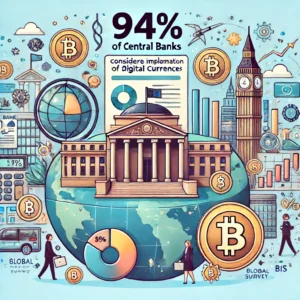 中央銀行94%がデジタル通貨導入を検討、BIS調査が明らかに