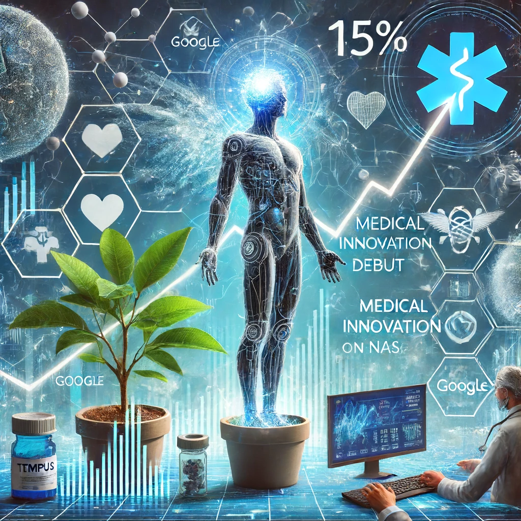 Tempus AI、NASDAQ公開初日に株価15%急騰：Google支援の医療革新企業 - innovaTopia - （イノベトピア）