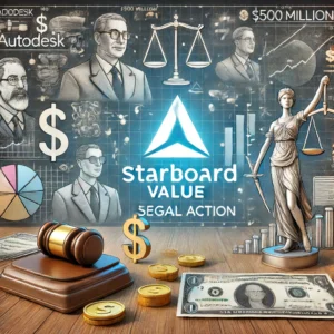 Starboard Value、Autodeskへの5億ドル投資後に法的措置を検討