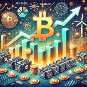 米国ビットコインマイナー市場価値、記録的228億ドルに達成