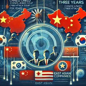 中国関連サイバー攻撃グループ、3年間東アジア企業を標的に