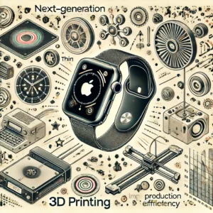 次期Apple Watch、薄型大画面＆3Dプリント技術導入で生産効率向上へ