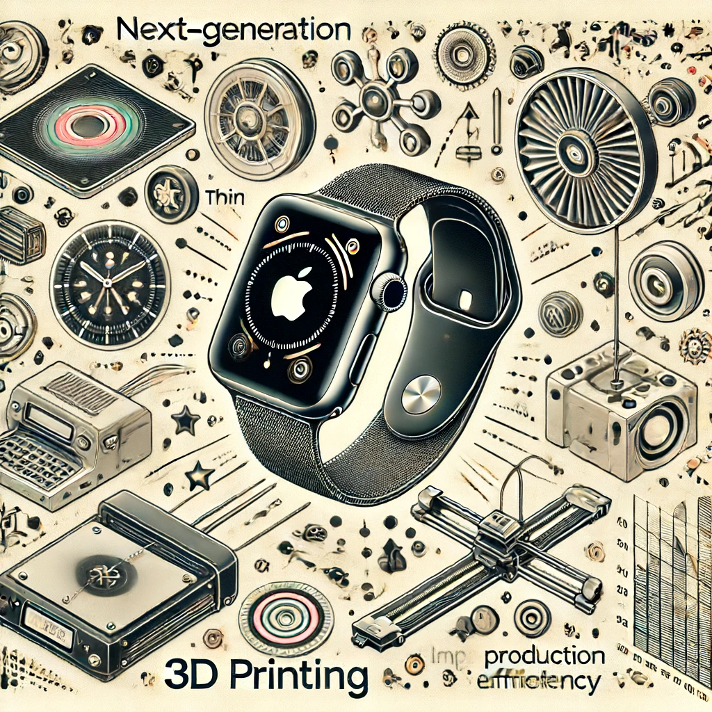 次期Apple Watch、薄型大画面＆3Dプリント技術導入で生産効率向上へ - innovaTopia - （イノベトピア）